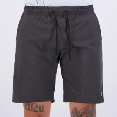 Imagem de Bermuda Oakley Trunk Heather 18 Mescla Preta, GG