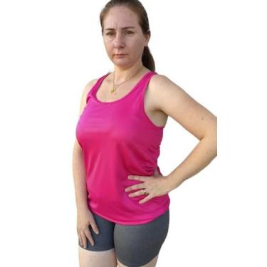 Imagem de Regata Dry Fit Feminina / Academia / Esportes / Tecidos Leves / Fitnes