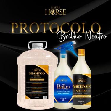 Imagem de Kit Brilho Neutro - Cuidados para uma pelagem brilhante e saudável  Ve