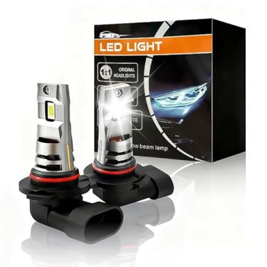 Imagem de Inorising Lâmpadas LED de neblina H11/H7/H8 14000 lúmens 6500K luz branca 1:1 substituição para carros SUVs, Play and Plug (9005)