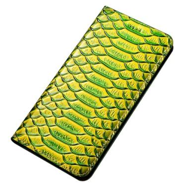 Imagem de FWYANZH Capa carteira para Google Pixel 10 Pro XL/10 PRO/10, capa protetora de corpo inteiro de couro de vaca leve e luxuosa à prova de choque, verde, 10