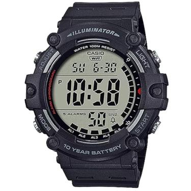 Imagem de Casio Série AE-1500WHC | Relógio digital | Preto | Iluminador LED | Alarme | Temporizador de contagem regressiva