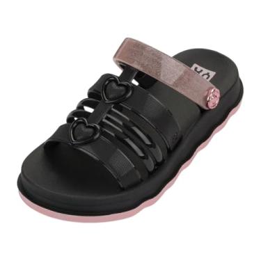 Imagem de Sandalia Infantil Menina Tira Ajustavel Macia Leve Zaxy Zip