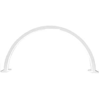 Imagem de Lâmpada LED UV Para Unhas Meia Lua Anel De Luz 48W Proteção Para Os Olhos Iluminação De Salão De Beleza Unhas Falsas Cuidados Com Anel De Arco De Mesa Luzes Led Lâmpada De Manicure Meia Lua Nail A