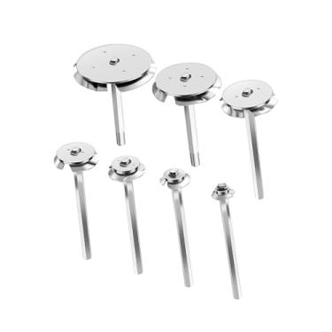 Imagem de Jopwkuin Conjunto de Protetor de Soquete de Pvc, Removedor Durável de Encaixe de Encanamento para Broca de 1/2 Polegadas, Conjunto de 7 Peças de Aço Inoxidável para Reparos de Tubos Domésticos