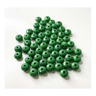 Imagem de Rondela Cristal Acrílico  Verde 6mm- aprox. 8800Un 500g - La Mode Arte