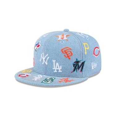 Imagem de BONE NEW ERA 59FIFTY BRANDED MLB AZUL-Masculino