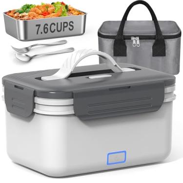 Imagem de Lancheira elétrica sem fio, aquecida, movida a bateria com bolsa