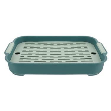 Imagem de Garneck Caixa de areia de porquinho-da-índia Coelho treinador de coelho gaiola caixa de areia feita de material de alta qualidade