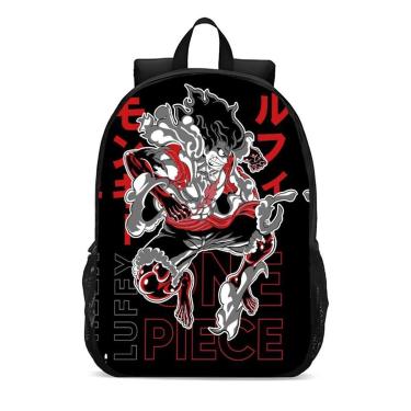 Imagem de Mochila Escolar Infanto Juvenil Anime One Piece Aventura Piratas Novidades 0297-Unissex