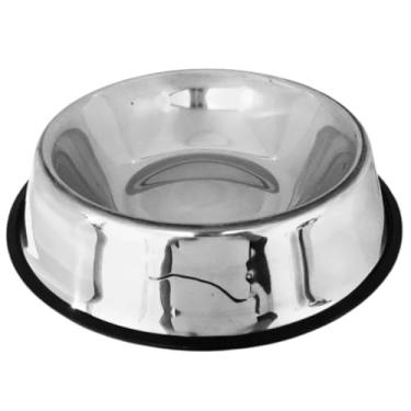 Imagem de Tigela Comedouro Bebedouro Para Gato Cachorro Coelhos Inox (G - 900 ML)