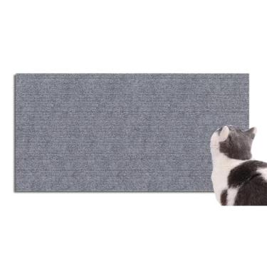 Imagem de Tapete de arranhamento para gato Wall Sofa Artefato teaser resistente a desgaste e Sem queda pelúcia Multi-funcional Adesivo parede Arranhador 1pc
