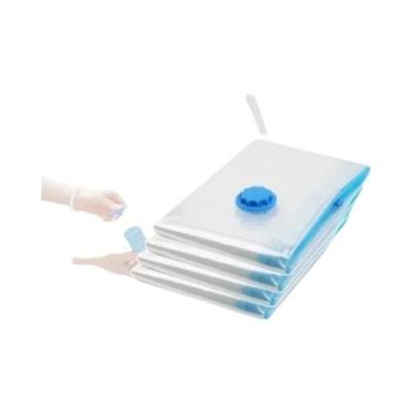 Imagem de Saco a Vácuo Para Viagem, Organizador De Armazenamento De Roupas Compa