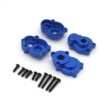 Imagem de Peças de carro RC compatíveis com Yikong para YK4082 para YK4102 para YK4103 RC Crawler Car Upgrades Peças Metal Portal Traseiro Eixo Mount Portal Habitação Portal