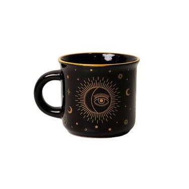 Imagem de Caneca Nas Estrelas Dourado Único
