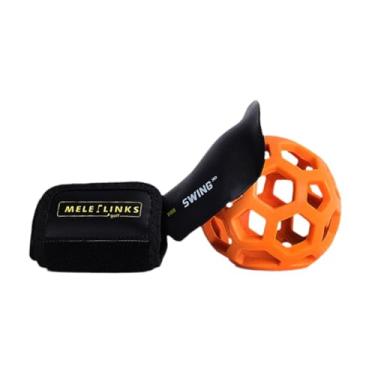 Imagem de Vaveren Kit de treino de golfe com bolas para correção de posição, acessórios de golfe para homens e mulheres, Laranja
