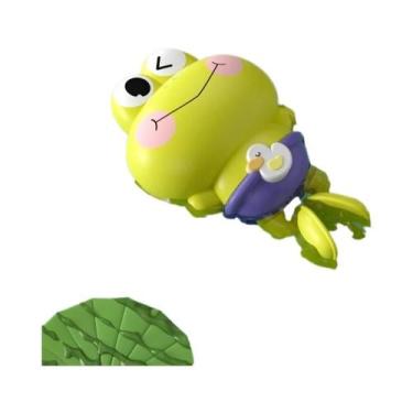 Imagem de Brinquedo De Banho Sapo Nadador De Corda Para Crianças, Livre De Mofo,