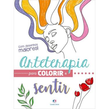 Imagem de Livro - Arteterapia para colorir e sentir