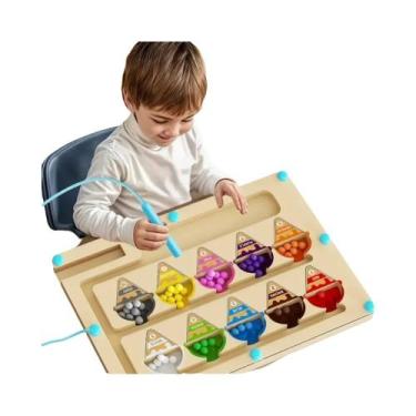 Imagem de Brinquedo Educativo Montessori Para Crianças De 3 a 4 Anos, Labirinto 