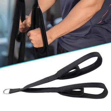 Imagem de Corda Ajustável Para Tríceps E Bíceps, Equipamento De Treino De Força 