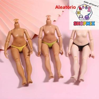 Imagem de Boneca Irmã Mais Velha 23cm Corpo Articulado Pele Marrom Escuro 16 Art
