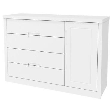 Imagem de Cômoda Infantil Tutto New Branco Acetinado - Matic