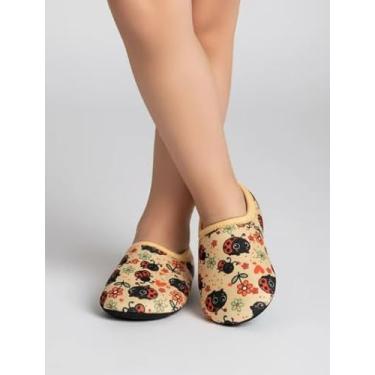 Imagem de Sapatilha Neoprene Air Original c/solado aderente Joaninha - Uso aquatico, praia, escola, parque, creche e etc... (BR, Bebê, Numérico, 17)