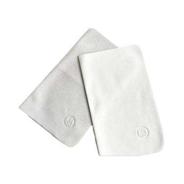 Imagem de Pano De Microfibra Para Óculos 10PCS Cinza E Branco Para Limpeza De Le