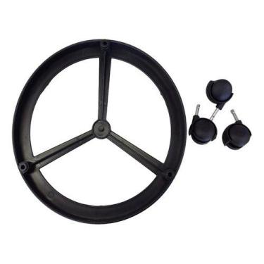 Imagem de Suporte Com Rodinhas Para Botijão E Vasos - Alfa Suportel