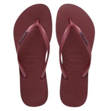 Imagem de Chinelo Havaianas Slim Logo Metallic Feminino-Feminino