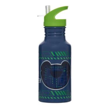 Imagem de Garrafa de Alumínio Tigor T Tigre Gamer Azul e Verde - Pacific, Azul, 