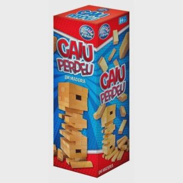 Imagem de Brinquedo Jogo Perdeu Caiu 54 Peças - Pais E Filhos