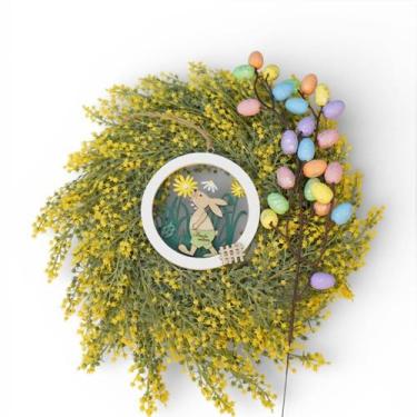 Imagem de Kit Guirlanda Primavera Amarela P/Montagem- 35cm - Rose Decor