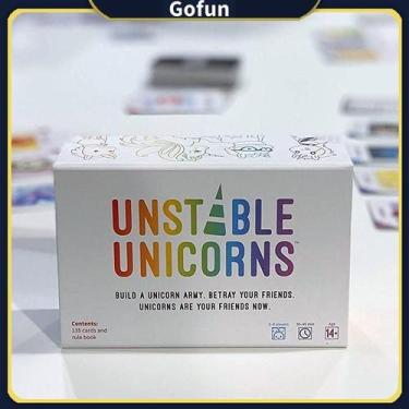 Imagem de Jogo de tabuleiro Unstable Unicorns Card 14+ Years com 135 cartas