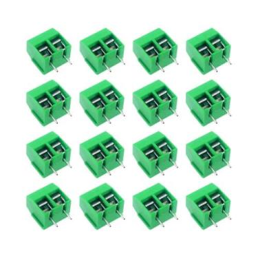 Imagem de Kit De Conectores De Bloco Terminal PCB Com Passo De 5.0mm, 2P 3P, Par