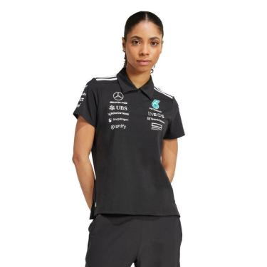 Imagem de Camisa Polo Adidas Mercedes - AMG Petronas Formula One Team Feminina-Feminino