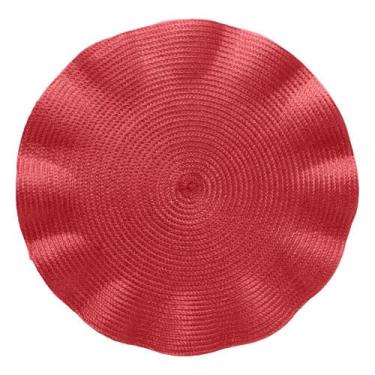 Imagem de Lugar Americano Wolff Babado de Polipropileno Vermelho