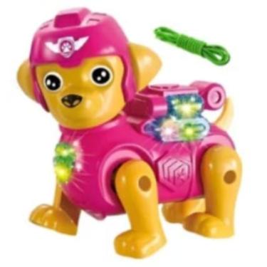 Imagem de Boneco Robô Patrulha Canina Skye Fujão Infantil Com Luz E Som