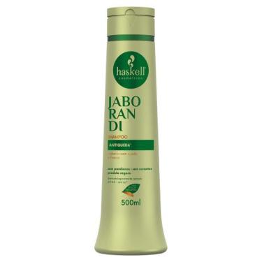 Imagem de Shampoo Jaborandi Antiqueda 500ml Haskell  Força e vitalidade para cab