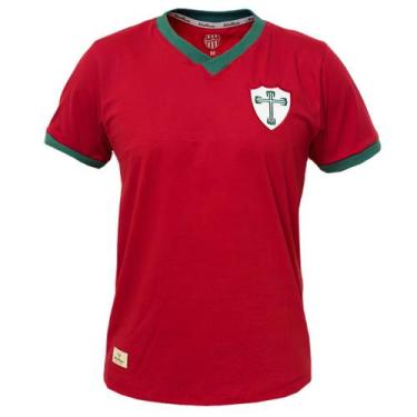 Imagem de Camisa Portuguesa Retrô 1935 - Masculino, G, Vermelho