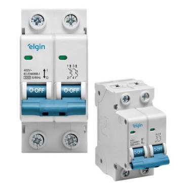 Imagem de Disjuntor Bipolar 25A Elgin padroo DIN