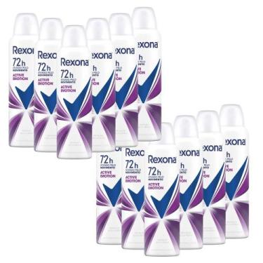 Imagem de Kit 12 Desodorante Rexona Motionsense Active Emotion 150ml