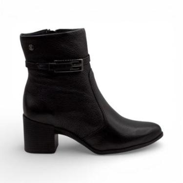 Imagem de Bota Feminina de Couro Legítimo Cano Curto Bottero 346917-Feminino