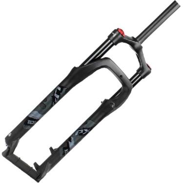 Imagem de Garfo de suspensão gordo para bicicleta, garfo de bicicleta de 135mm, amortecedor de ar para ciclismo, garfo de suspensão para neve mtb moutain 20/26.5 tamanhos, c, 20 polegadas