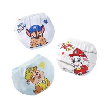 Imagem de Cuecas De Algodão Para Meninos Paw Patrol Pacote Com 3 Chase Marshall 