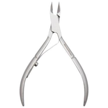 Imagem de Alicate Para Cutículas Em Aço Inox - Cabo Liso - Marco Boni, Prata