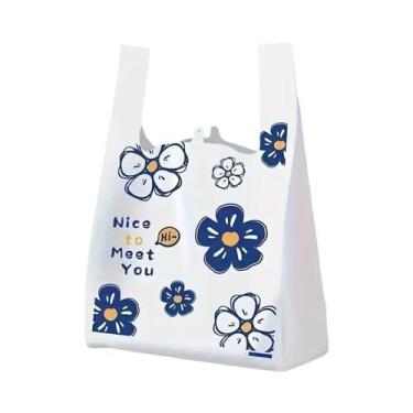 Imagem de Sacolas Plásticas Pretas Para Transporte 100un. Sacola De Compras, Cai