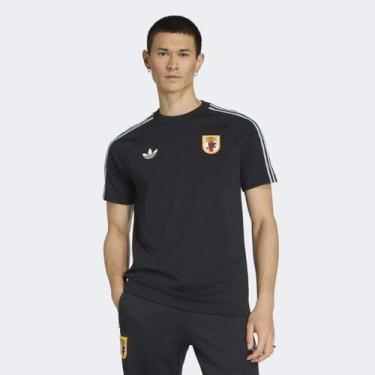 Imagem de Camiseta Seleção Japão Adidas Originals Masculina, Preto, EGG
