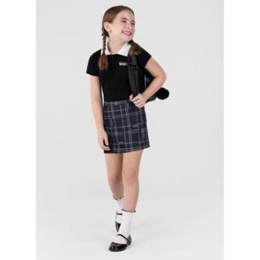 Imagem de Conjunto Wandinha infantil menina Brandili-Feminino