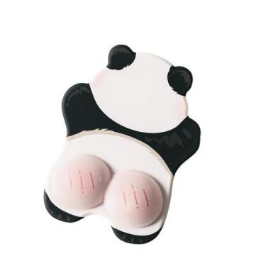 Imagem de Mousepad Cute Panda Butt com suporte de pulso de silicone - yiweisai